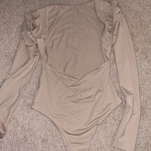 Backless Princess Polly Long Sleeve Bodysuit